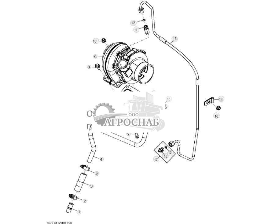 65QS Турбонагнетатель 